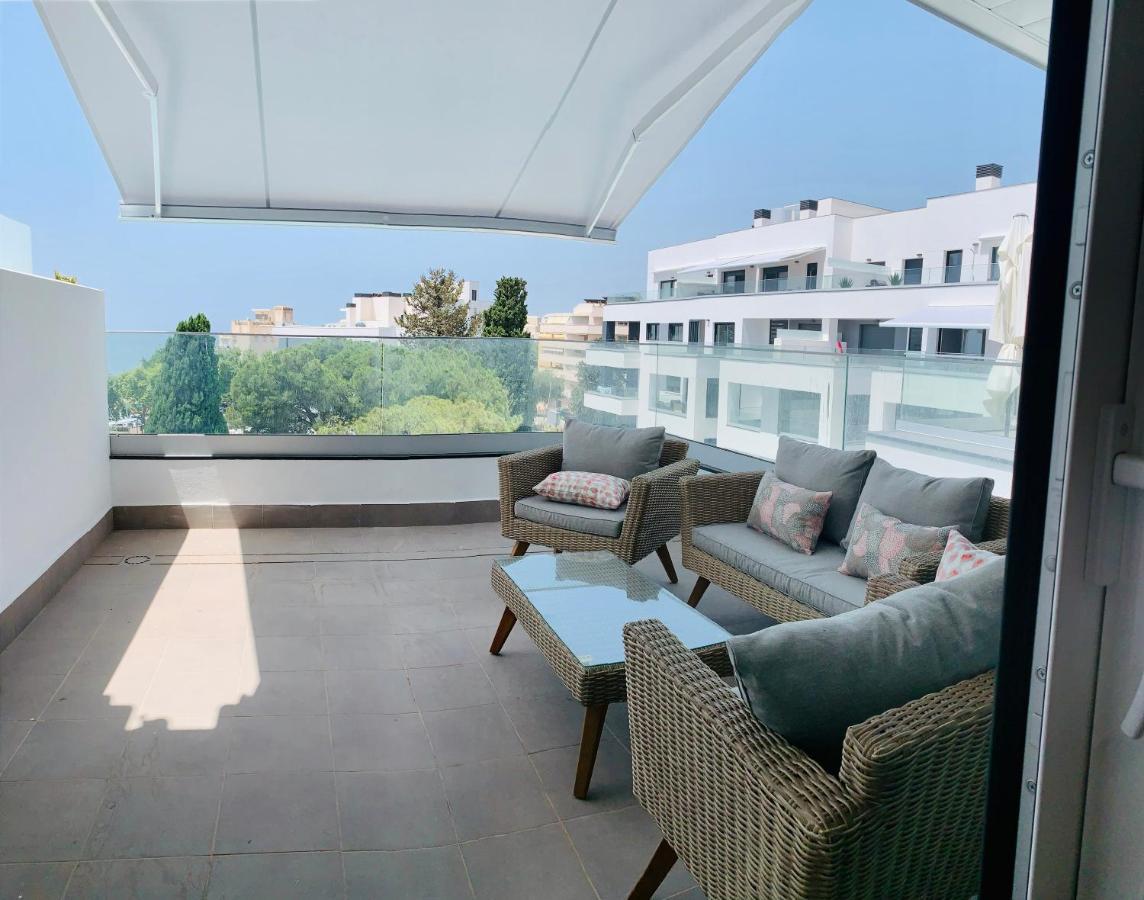 Sea View Luxury New Apartment Marbella Port Bagian luar foto