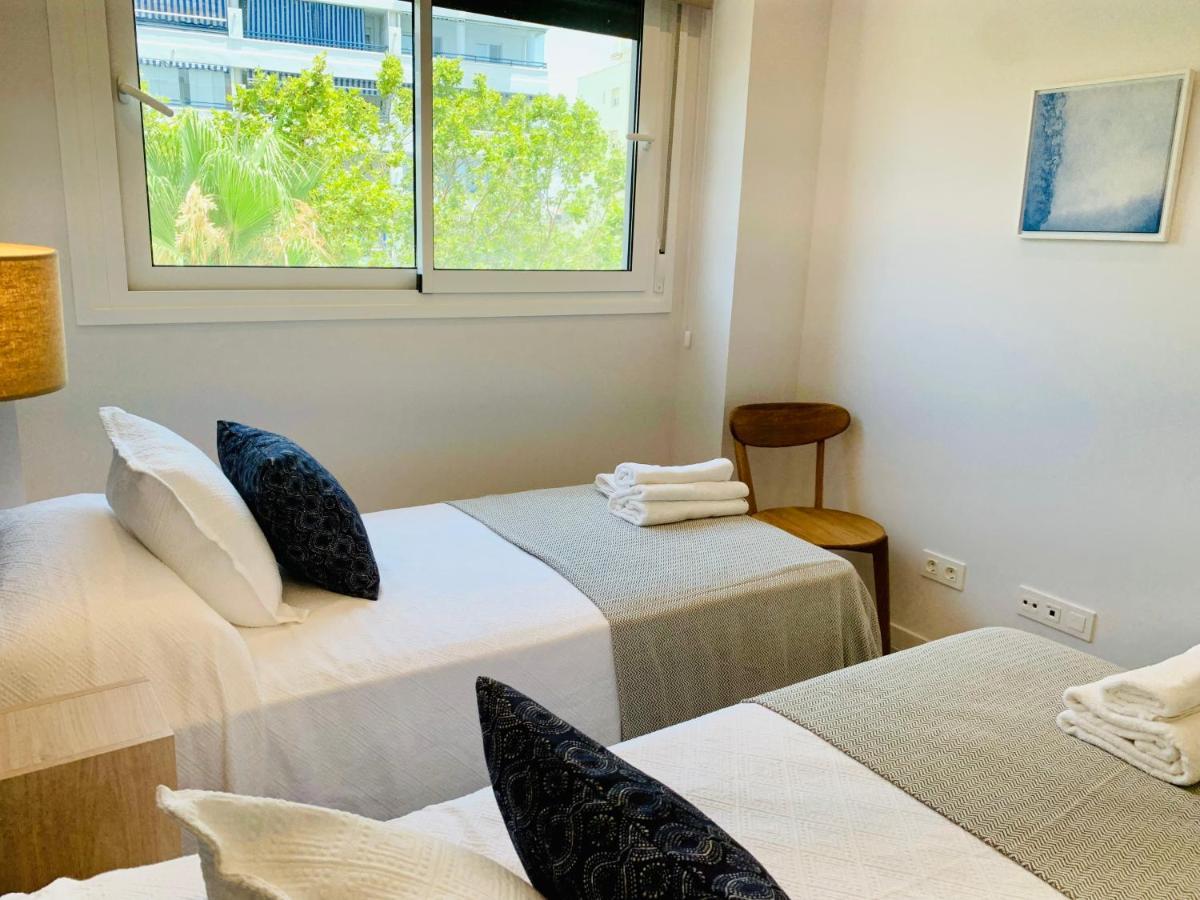 Sea View Luxury New Apartment Marbella Port Bagian luar foto